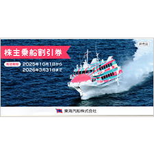 最新☆東海汽船 株主優待券 10枚 送料無料！ 東海汽船の株主優待券を使い | 移動 | 青ヶ島のブログ